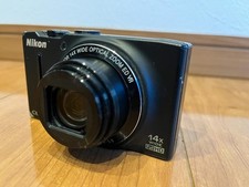 Nikon COOLPIX S8200 Black Compact Digital Camera Tested Working Japan