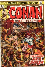 Conan the Barbarian #24  – Marvel (1973) VG Box12
