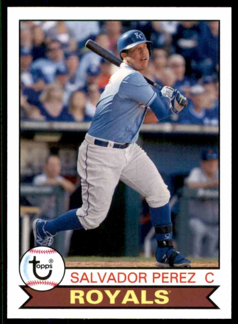 Salvador Perez trading card