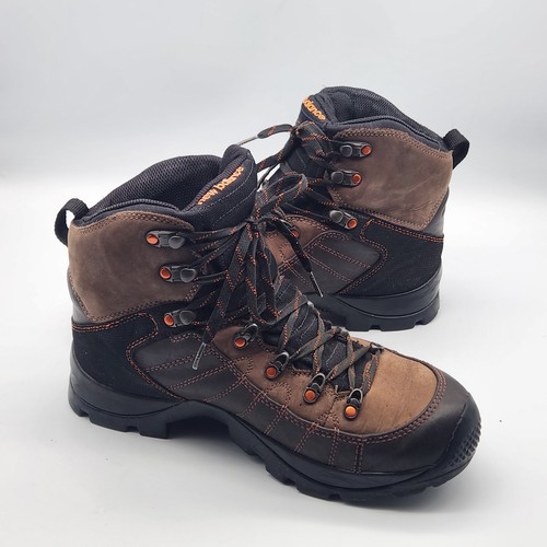 New Balance WO1500GT Vibram Goretex Brown Rainier Hiking Boots Men's Size 9 4E - Picture 3 of 9
