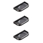 3 Pack Soap Dishes for Wall Brass Holder Heavy Duty Storage Shelf