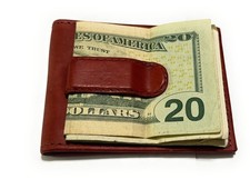 Real Leather Money Clip Wallet for Men Front Pocket Wallet Credit Card Holder