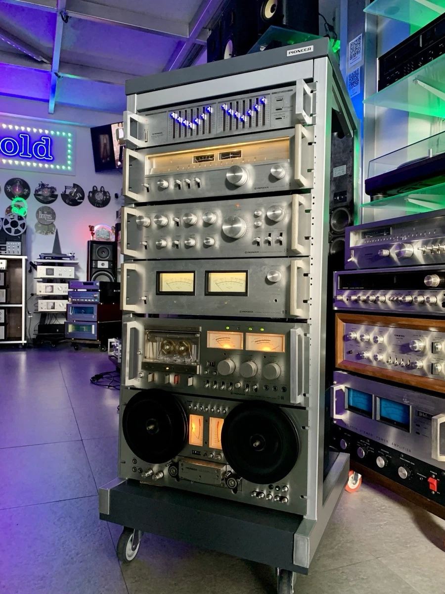 PIONEER Hi End System Rack Ja R2S Sg 100 F 73 C 73 M 73 CT 800 Rt 707 Work Good