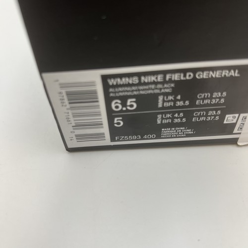Nike Field General Entrenadores Uk4 Eu37.5 Aluminio Blanco Mujer Deportes Zapatos Bajos - Imagen 8 de 10