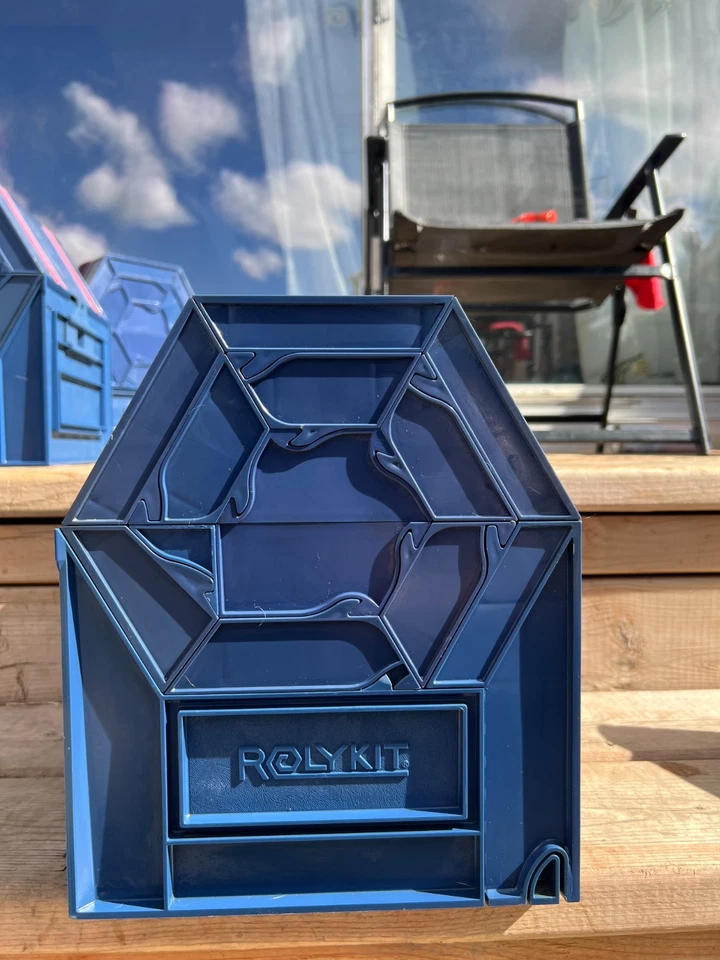 Rolykit Azul S18 Rollup Deluxe XL Caja de Almacenamiento Estuche Artesanías Herramientas Aparejos de Pesca B Foto 4 de 4