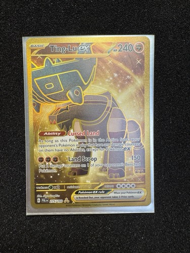 Ting-lu EX 275/193 S&V Paldea Evolved Gold Secret Hyper Rare Pokemon TCG NM/M - Picture 1 of 1