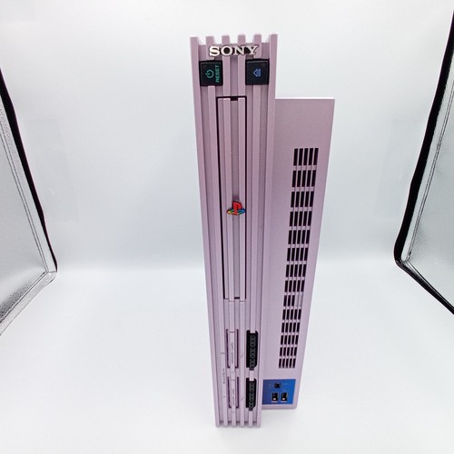 PS2 PlayStation 2 Console Sakura Pink SCPH-50000 Boxed Stand Game Japanese - Foto 3 di 20