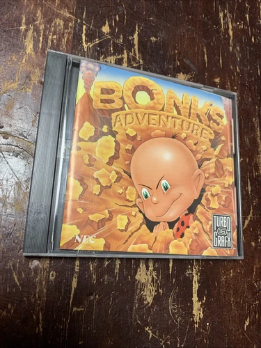 Bonk’s Adventure Video Game For The Original Turbo Grafx 16 (TurboGrafx 16)