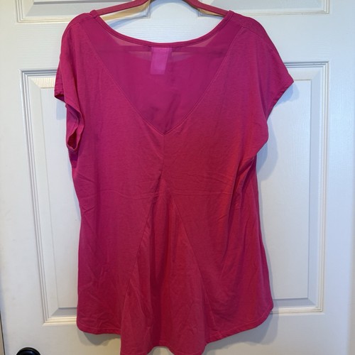 Disney Parks Mary Poppins Shirt Top Practically Perfect Pink Large EUC - Picture 3 of 6