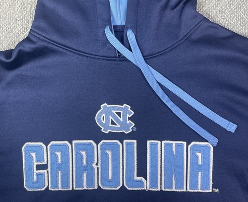 North Carolina Tarheels CHAMPION Hombre PEQUEÑA Sudadera con Capucha Azul con Logo Manga - Imagen 7 de 12