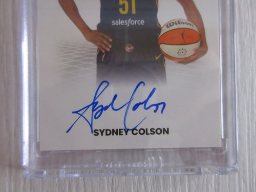 Autógrafos Panini 2025 acceso instantáneo WNBA Sydney Colson en tarjeta automática SSP 17/30 - Imagen 3 de 5
