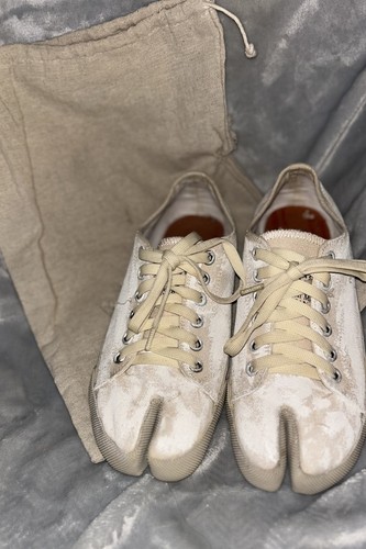 Tabi cloth trainer Maison Margiela white size 42 W Bag Insoles Missing?