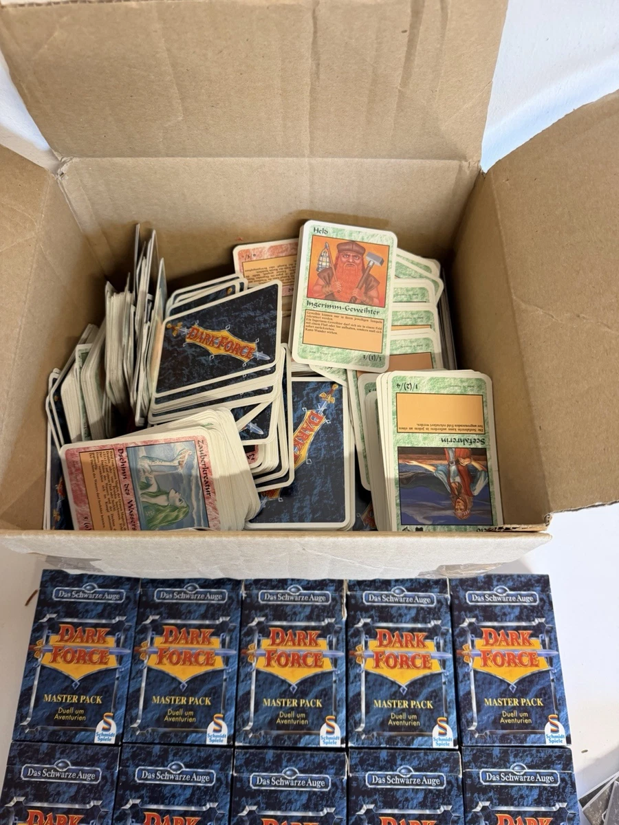 Konvolut Das Schwarze Auge - Dark Force (1994) Master Pack - Duell um Aventurien