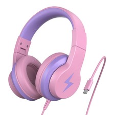 Kids Headphones for School Upgrade USB C Headphones for Kids Wired Headphone ...