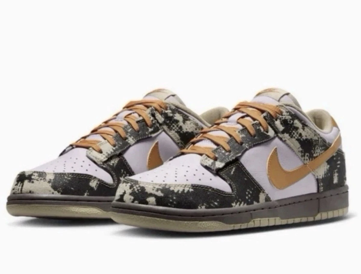 Nike Dunk Low Camo 307656-351 Size 7.5 Very Collectable Size 7.5 - Nike Dunk High Desert Camo W | eBay main image 3