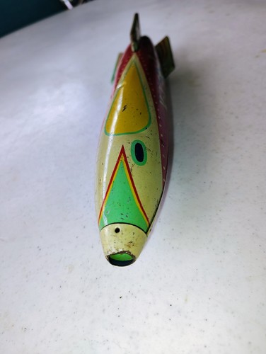 VINTAGE BLECHRAKETE V-1 MADE IN JAPAN - Bild 5 von 6