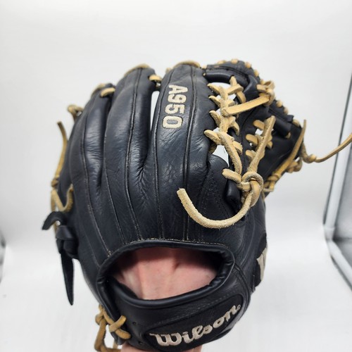 Wilson A950 Baseball Glove 11.75" Right Hand Throw RHT Black Used AO9RB22DI1175 - Picture 5 of 7
