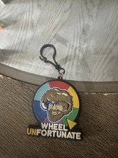 Dude Perfect Keychain Backpack Hanger Rubber Wheel Fortunate Unfortunate