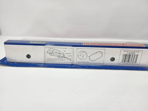 CONJUNTO DE TREN MINIATURA MICRO MÁQUINAS DE CARGA TRANSCONTINENTAL CON PIEZAS DE VÍA 1989 - Imagen 5 de 5