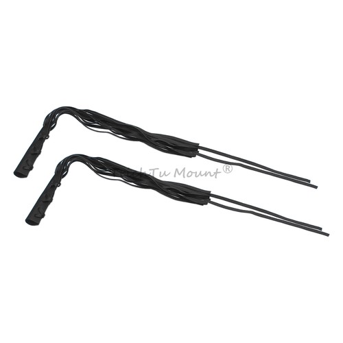 Motorcycle Lace-up PU Leather Brake Clutch Lever Fringe Long Tassels grip Custom - Picture 12 of 16