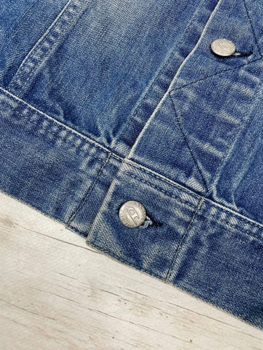 Vintage Diesel Denim Vest Jacket Big Logo Men Size M Blue - Picture 6 of 12