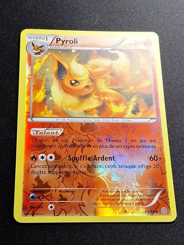Pyroli 13/98 Reverse XY Origines Antiques Carte Pokémon FR - Imagen 5 de 10
