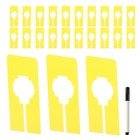  30 PCS Trenner Kleiderschrank Schrankteiler Kleiderlabeln Regalorganisator