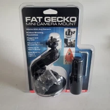 Delkin Devices Fat Gecko Mini Camera Mount Holder Suction Cup NEW