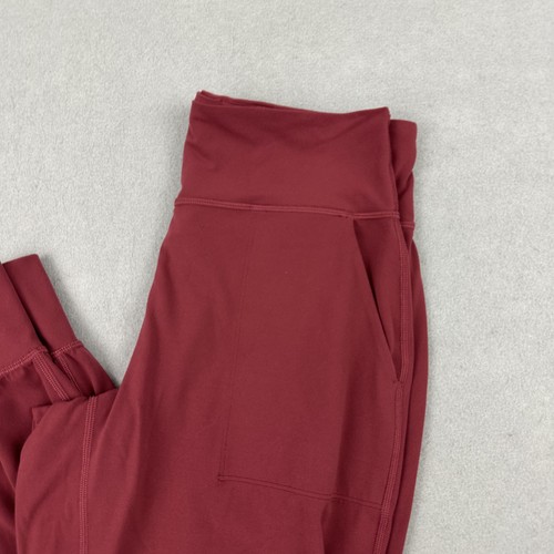 Lululemon Damenhose 8 Merlot Align Jogginghose hoher Bund Stretch Taschen Yoga Fitnessstudio - Bild 2 von 12