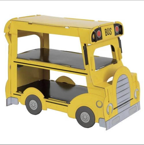 School Bus Cupcake Holder. Cocomelon. Birthday Party Decorations. Table. ABC 123 - Picture 2 of 7