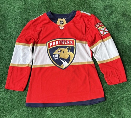 Adidas Florida Panthers Jonathan Huberdeau Jersey Authentic HB6672 Mens Size 46