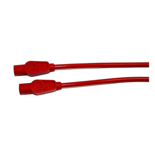 Taylor Ignition Leads Spark Plug Wires Red for Harley-Davidson Sportster 2004-06 - Picture 2 of 5