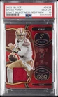 2022 PANINI SELECT DRAFT SELECTIONS MEMORABILIA RED PRIZM BROCK PURDY RC PSA 10