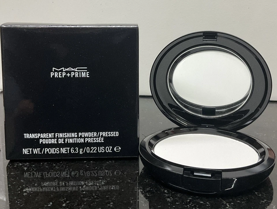 Mac Prep + Prime Transparent Finishing Powder, pressed powder, 0.22 OZ NEW - Image 2 of 4