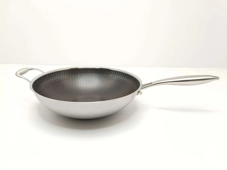 Wok Reishunger 32 cm, padella in acciaio inossidabile - Immagine 2 di 4