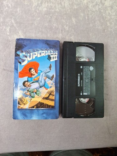 Superman I, II, III & IV (4 VHS Set, Christopher Reeve) Warner Home Video - Picture 10 of 15