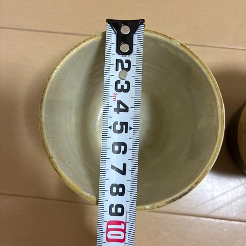 Akio Nukaga Kasama Geschirr Becher Tasse Set Handarbeit Keramik blau braun japanisch 2tlg - Bild 10 von 11