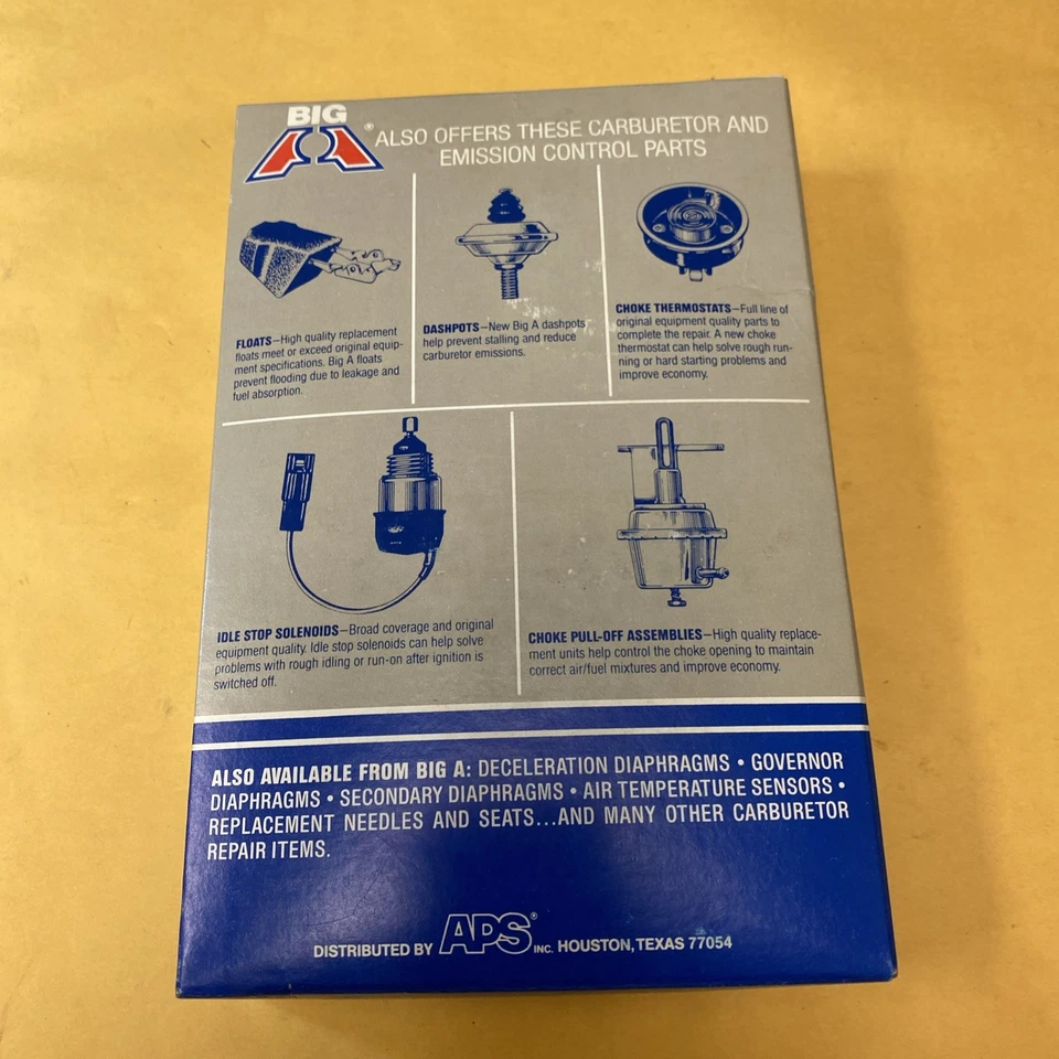 NOS Hygrade 640 Carburetor Kit In BigA Box! Made In USA! Free Shipping! - Image 4 of 4