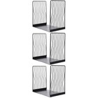 3 PCS Book Holder for Reading Stand Modern Bookends Bookshelf Holders