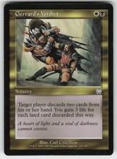 Gerrard's Verdict U Apocalypse 102 MTG