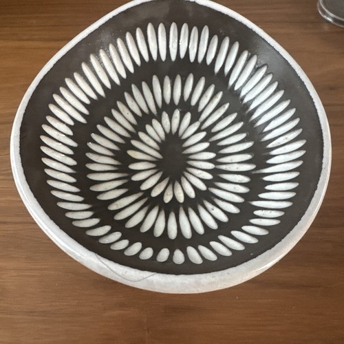 Upsula Ekeby Schwedische Keramik Schale MCM von Ingrid Atterberg - Negro - Bild 1 von 3