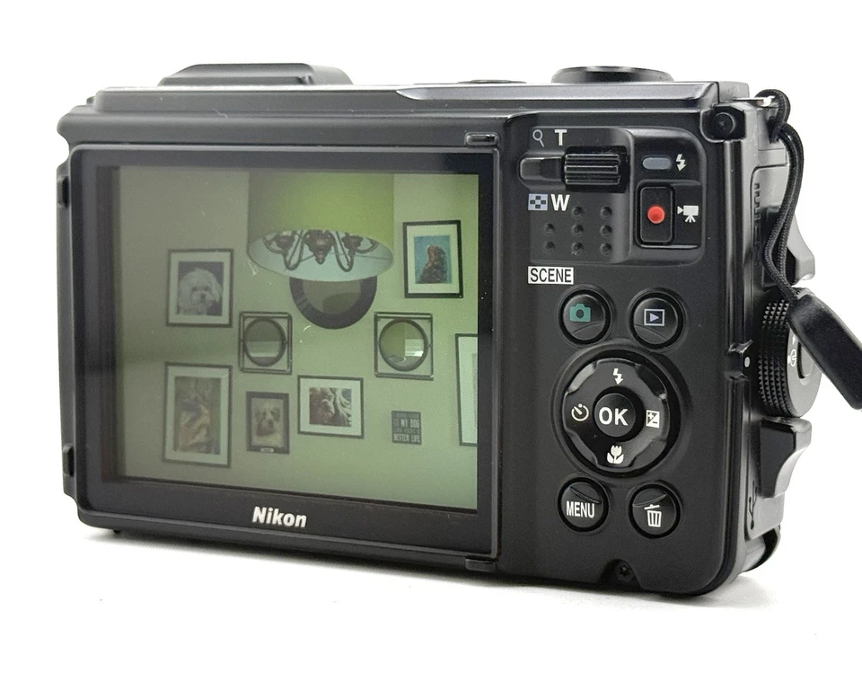 Nikon Coolpix W300 Digital Camera Underwater Waterproof Black GPS WiFi 4K - Image 4 of 4