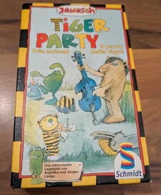Spiel: Tiger Party, Legespiel, Janosch, Neuwertig 