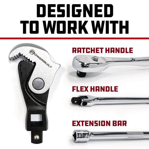 Powerbuilt 3 Piece Spring Crowfoot Wrench Set - 642963 - Picture 4 of 7