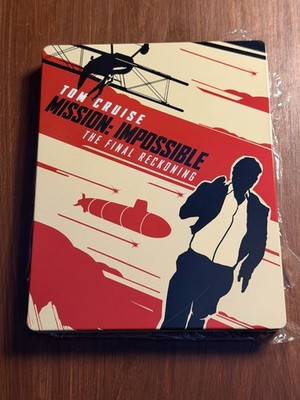 Mission Impossible 8 Steelbook [Case Only!] No Movies!- Ships in Box- Read!