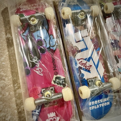 Splatoon 3 Fingerboard Collection COMPLETE Set of 5 Nintendo Tokyo NEW - Picture 4 of 14