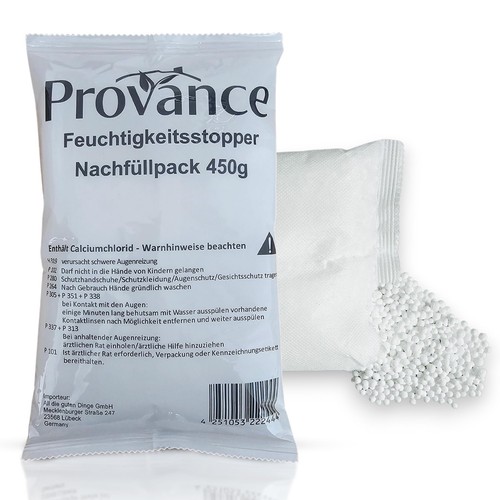 12x 450g Raum Luft-Entfeuchter Granulat im Vliesbeutel Nachfüllpack (3,52€/1 kg) - Bild 2 von 9