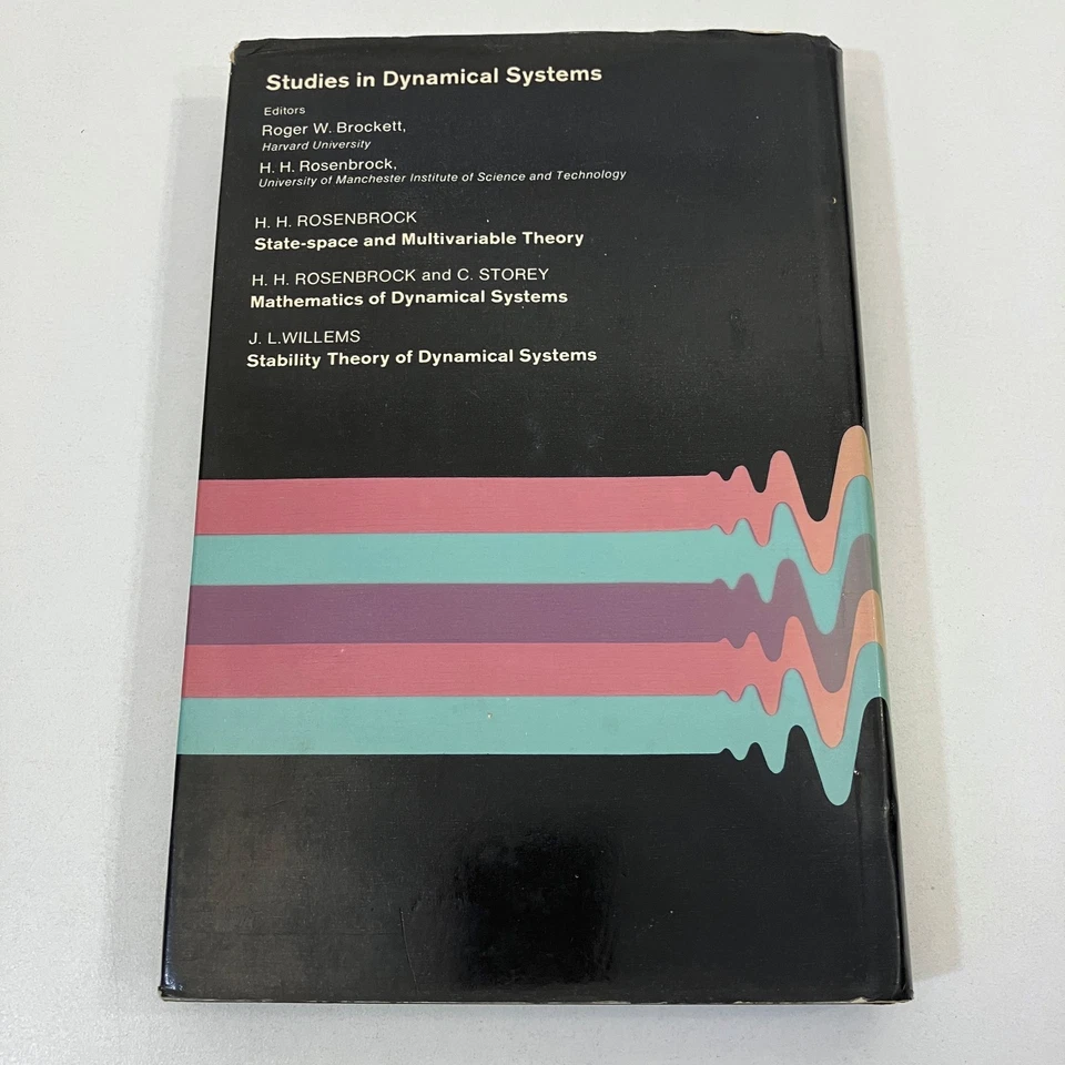 State Space and Multivariable Theory Studies in Dynamical Systems by Rosenbrock - Image 2 of 4
