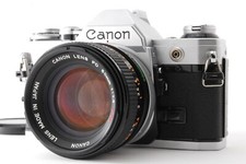 Exc 5 Canon AE-1 FD 50mm f1.4 s.s.c. Lens 35mm Film Camera From JAPAN