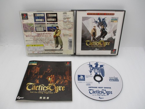 PS1 TACTICS OGRE & ogre BATTLE & FINAL FANTASY TACTICS 3Games Japan import - Picture 6 of 11